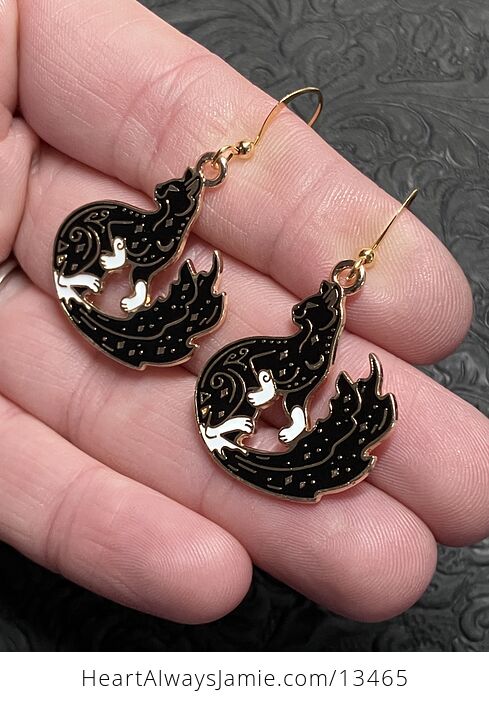 Magical Fox Witchy Earrings - #jAbGlts9Hz4-3