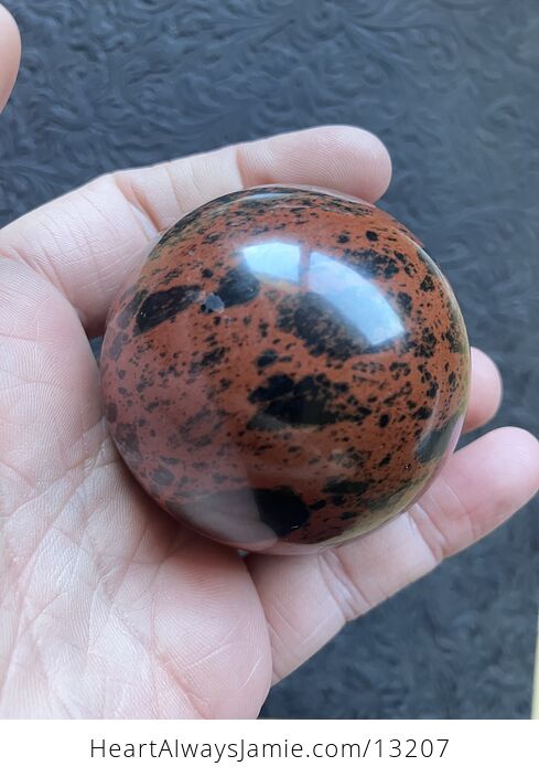 Mahogany Obsidian Crystal Sphere - #ilkeRMSf18w-2