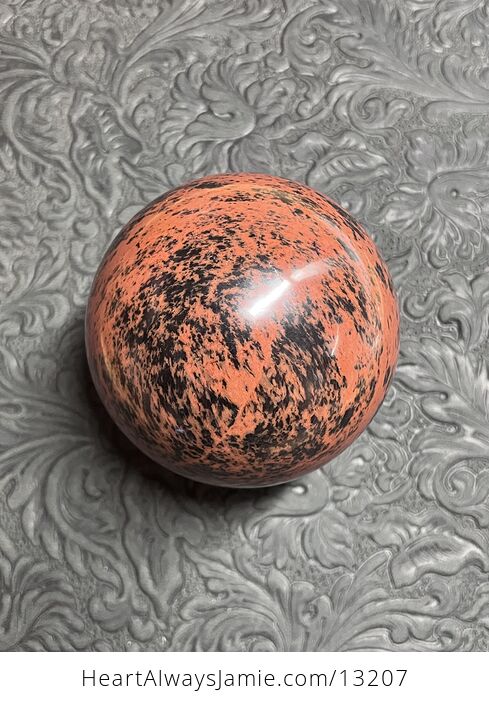 Mahogany Obsidian Crystal Sphere - #ilkeRMSf18w-11