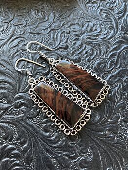 Mahogany Obsidian Stone Crystal Jewelry Earrings #vVKYtxmiXbU