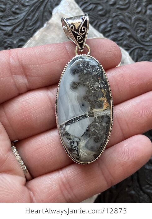 Maligano Jasper Crystal Stone Jewelry Pendant - #0mKWcjxKeOw-2