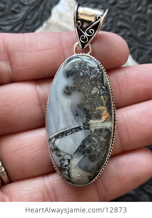 Maligano Jasper Crystal Stone Jewelry Pendant - #0mKWcjxKeOw-6