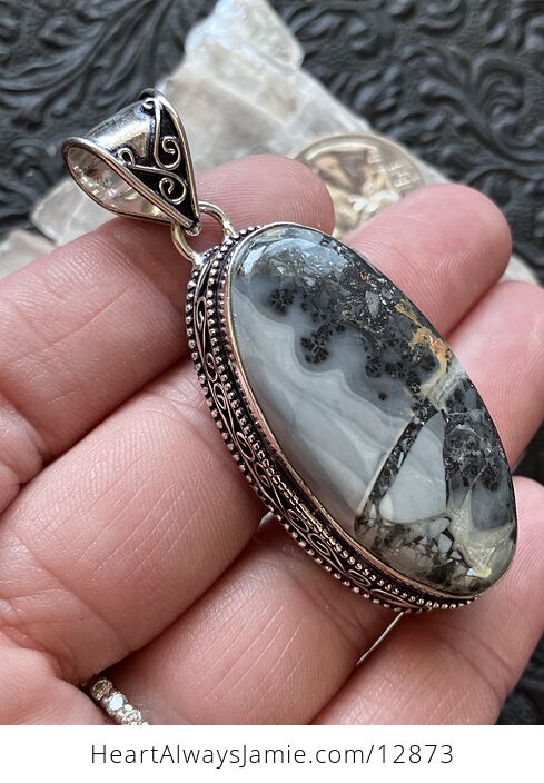 Maligano Jasper Crystal Stone Jewelry Pendant - #0mKWcjxKeOw-3