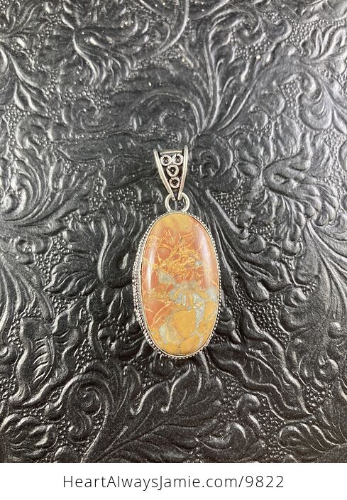 Maligano Jasper Crystal Stone Jewelry Pendant - #k4DGM5MFiRo-4