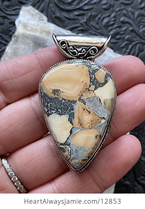 Maligano Jasper Crystal Stone Jewelry Pendant - #wwb1XrhzRdE-1