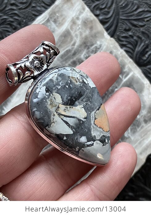 Maligano Jasper Pendant Crystal Stone Jewelry - #faLrivbYNyE-3