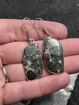 Marcasite in Agate Earrings Stone Crystal Jewelry #0oyjyfzCJoA