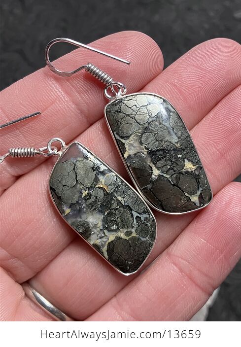 Marcasite in Agate Earrings Stone Crystal Jewelry - #0oyjyfzCJoA-3