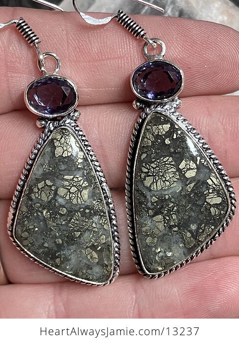 Marcasite in Agate Earrings Stone Crystal Jewelry - #vrsnLCpSdEk-2