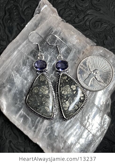 Marcasite in Agate Earrings Stone Crystal Jewelry - #vrsnLCpSdEk-8