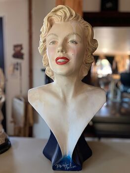 Marilyn Monroe 1950s Bust Statue Sculpture #dUGs2KabWFw