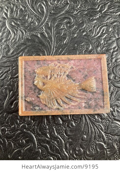 Mermaid Carved Mini Art Stone Pendant Jewelry - #kPpzfai46cY-5