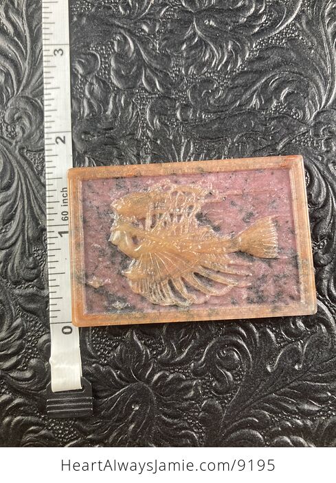 Mermaid Carved Mini Art Stone Pendant Jewelry - #kPpzfai46cY-6