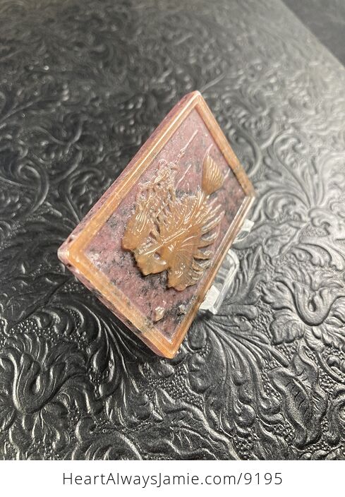 Mermaid Carved Mini Art Stone Pendant Jewelry - #kPpzfai46cY-2