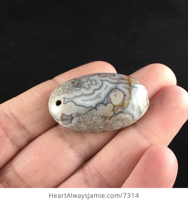 Mexican Crazy Lace Agate Stone Jewelry Pendant - #8FsCAIEXPT0-4