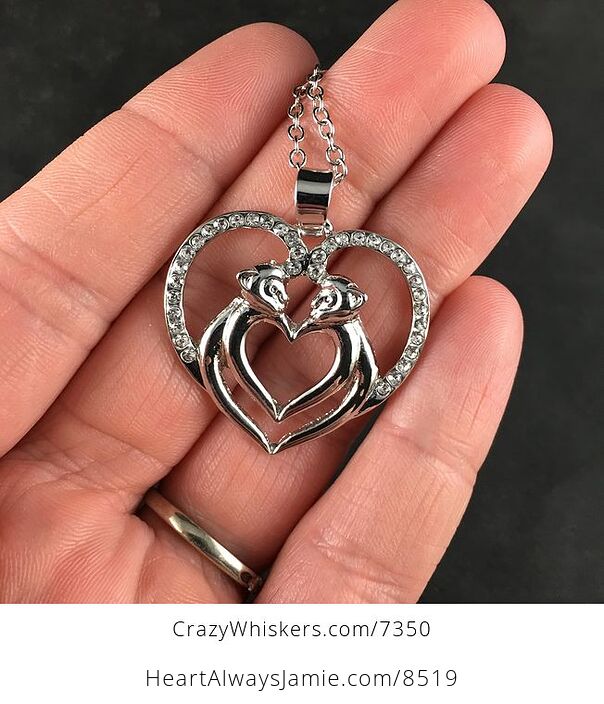 Monkey Heart Necklace - #jeK3c97MQl8-1