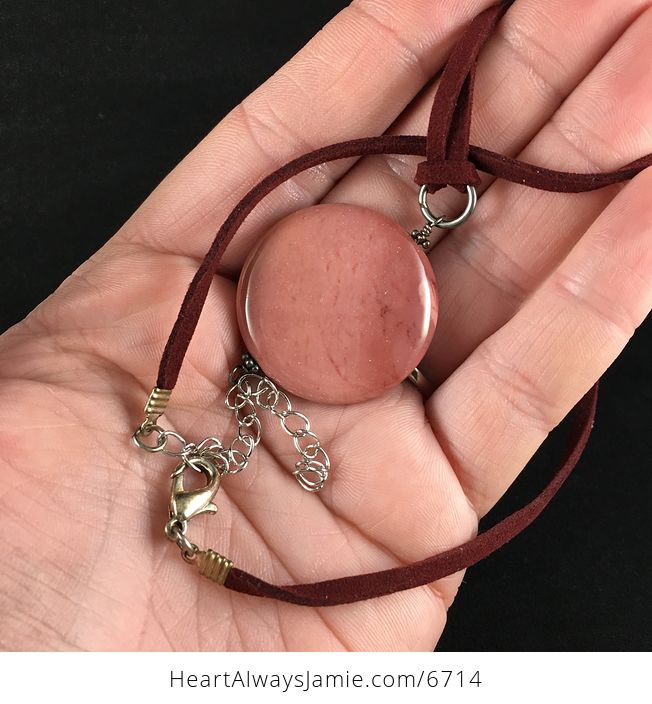 Mookaite Jasper Stone Jewelry Pendant Necklace - #MUSPNEqAPNs-1
