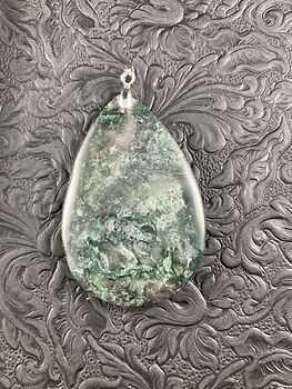 Moss Agate Stone Jewelry Pendant #0yZdry9r9sw