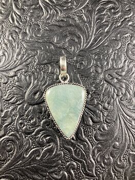 Natural Aquamarine Crystal Stone Jewelry Pendant #27Hyb6PYBmY