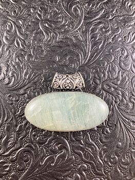 Natural Aquamarine Crystal Stone Jewelry Pendant #rFxR4Ex7VeE