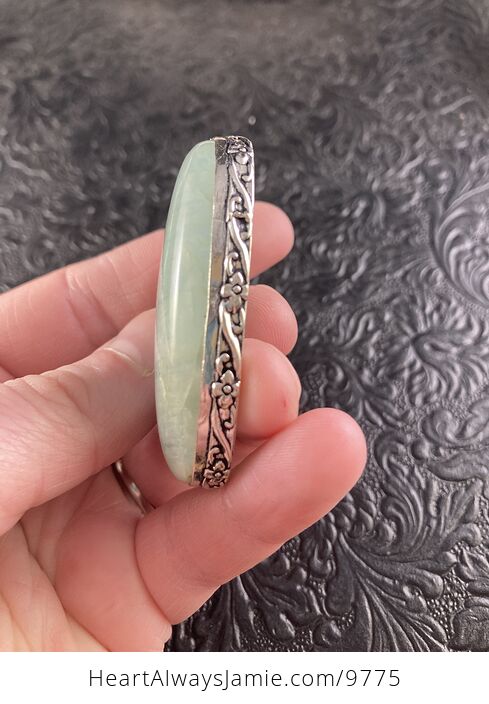 Natural Aquamarine Crystal Stone Jewelry Pendant - #rFxR4Ex7VeE-4