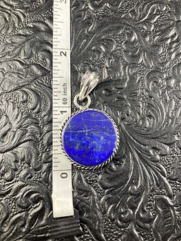 Natural Blue Lapis Lazuli Crystal Stone Jewelry Pendant #1cskGyegP04