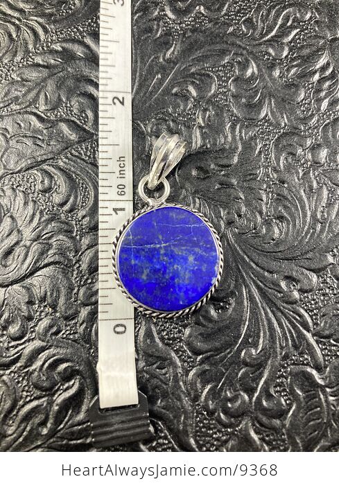 Natural Blue Lapis Lazuli Crystal Stone Jewelry Pendant - #1cskGyegP04-1