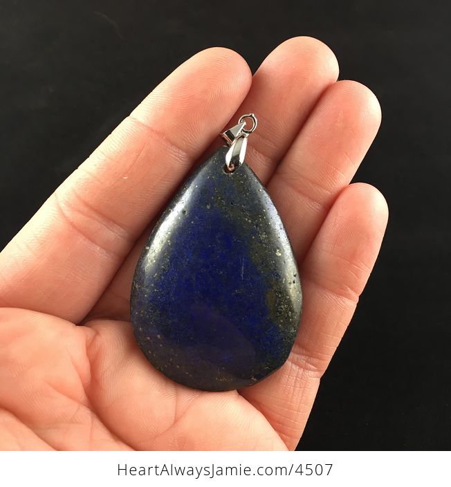 Natural Blue Lapis Lazuli Stone Pendant Jewelry - #XLpCy04CXbk-1
