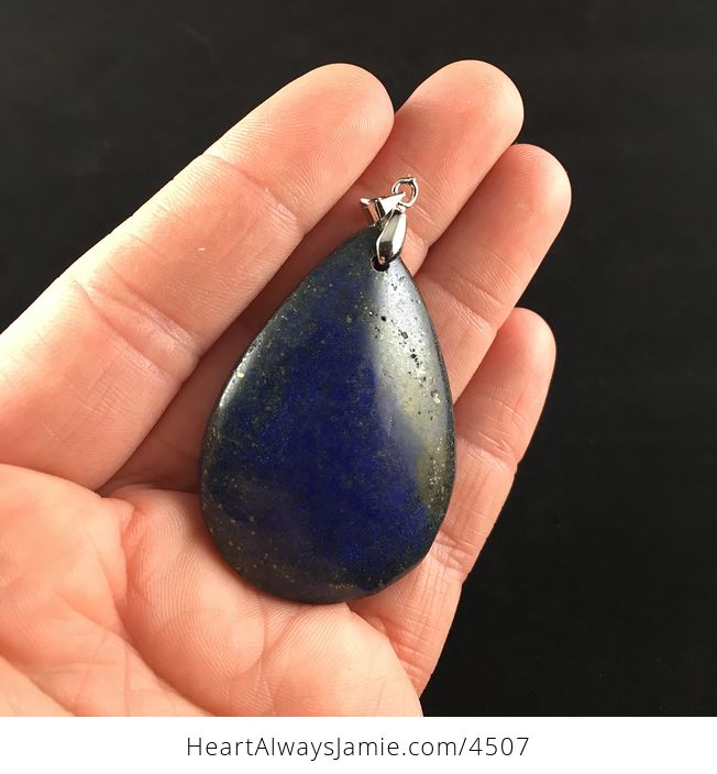 Natural Blue Lapis Lazuli Stone Pendant Jewelry - #XLpCy04CXbk-2