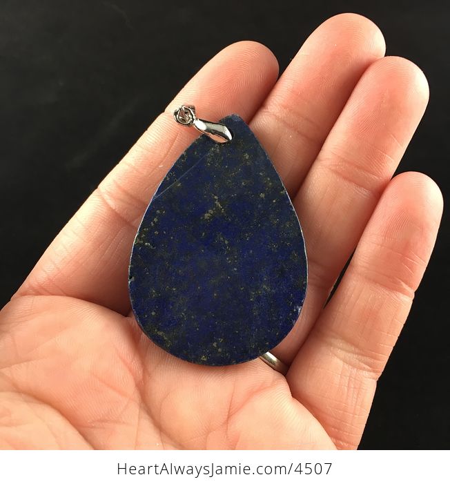 Natural Blue Lapis Lazuli Stone Pendant Jewelry - #XLpCy04CXbk-5