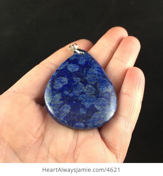 Natural Blue Lapis Lazuli Stone Pendant Jewelry - #tvVhi649fgk-2