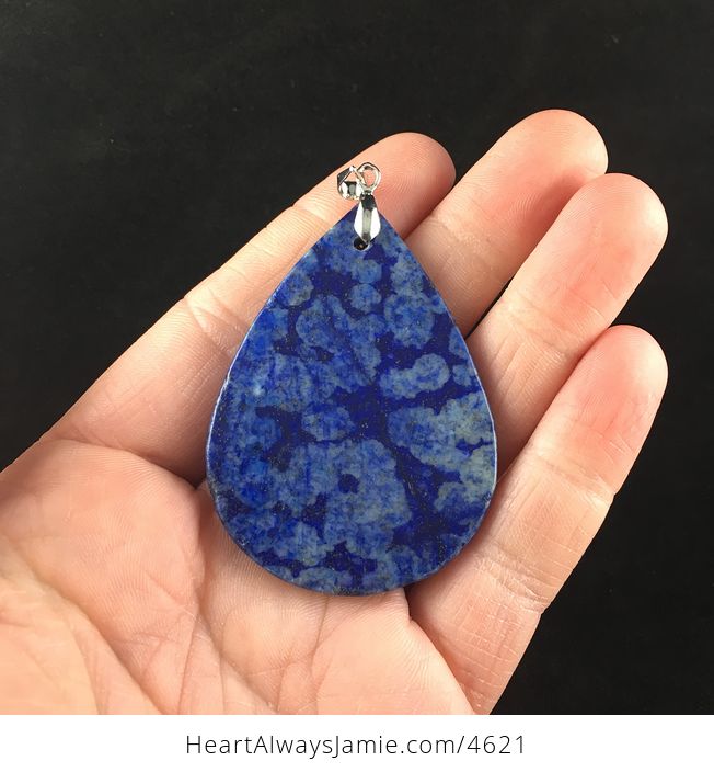 Natural Blue Lapis Lazuli Stone Pendant Jewelry - #tvVhi649fgk-5