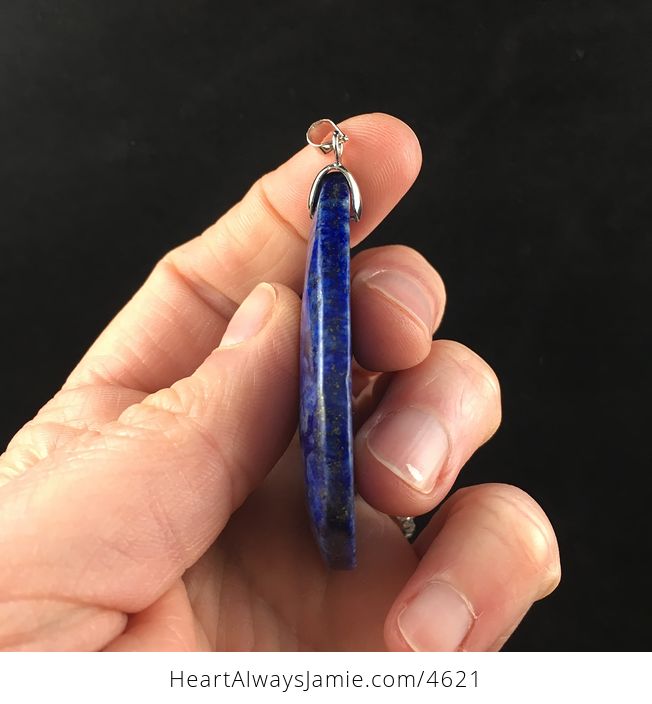 Natural Blue Lapis Lazuli Stone Pendant Jewelry - #tvVhi649fgk-4