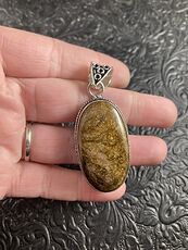 Natural Bronzite Crystal Stone Jewelry Pendant #frmaW0y15WE