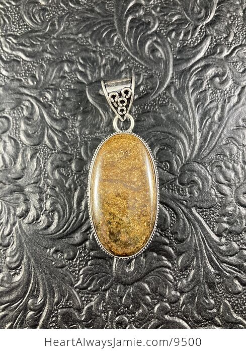 Natural Bronzite Crystal Stone Jewelry Pendant - #frmaW0y15WE-2