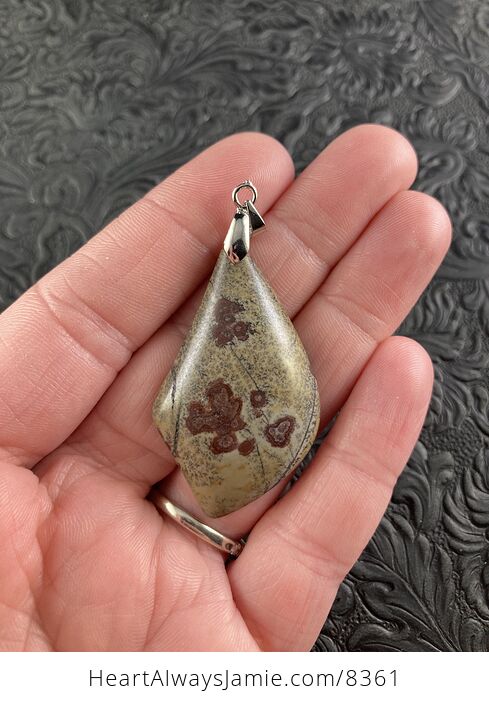 Natural Chohua Jasper Stone Jewelry Pendant - #CUOEStLubQs-1