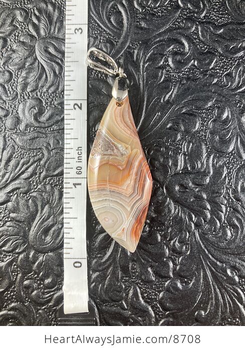 Natural Crazy Lace Agate Crystal Stone Jewelry Pendant - #IKoRPcMRISE-6