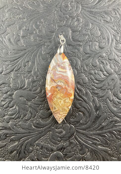 Natural Crazy Lace Agate Stone Jewelry Pendant - #CF3qEgxEMPs-5