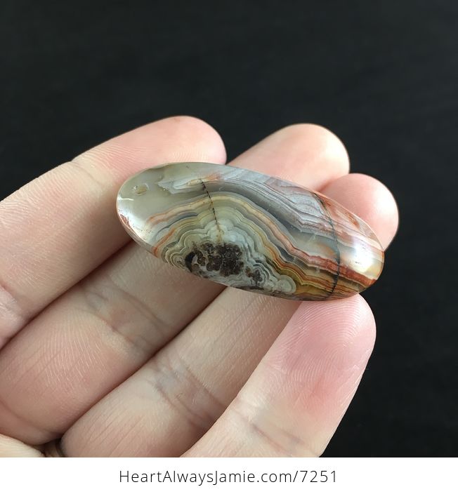 Natural Crazy Lace Mexican Agate Stone Jewelry Pendant - #wcHbMLaUIEo-4