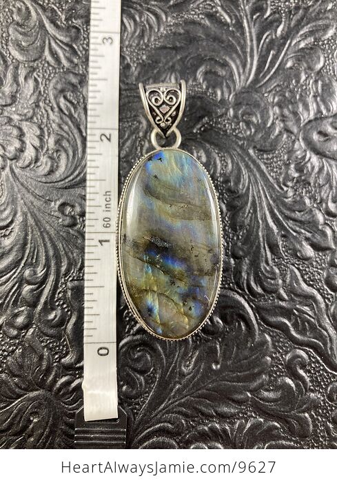 Natural Flash Labradorite Crystal Stone Jewelry Pendant - #fpLq0B86ZEE-6