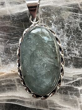Natural Flashy Aquamarine Crystal Stone Jewelry Pendant #eOe6J7C6iiI