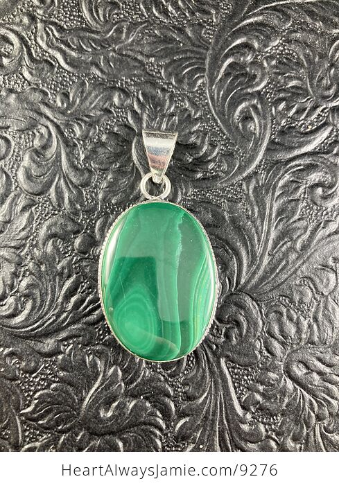 Natural Green Malachite Crystal Stone Jewelry Pendant - #OMkGeVueXeM-2