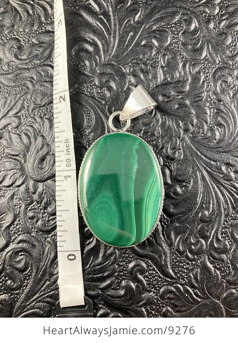 Natural Green Malachite Crystal Stone Jewelry Pendant - #OMkGeVueXeM-3