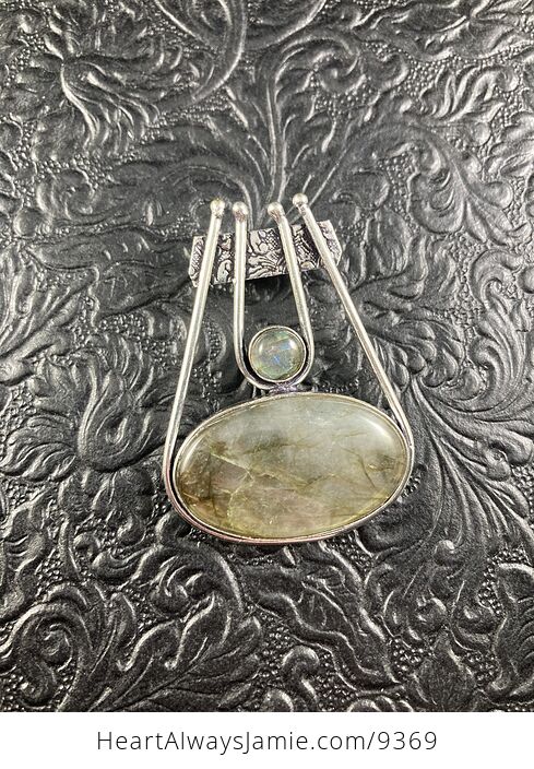 Natural Labradorite Crystal Stone Jewelry Pendant - #fbVzDKgyKPY-4