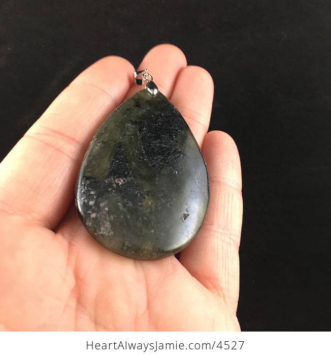 Natural Labradorite Stone Jewelry Pendant - #1xgT3YfY4yE-2