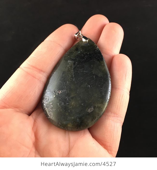 Natural Labradorite Stone Jewelry Pendant - #1xgT3YfY4yE-4