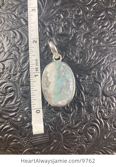 Natural Larimar Crystal Stone Jewelry Pendant - #zzA6Bhc2NMI-4