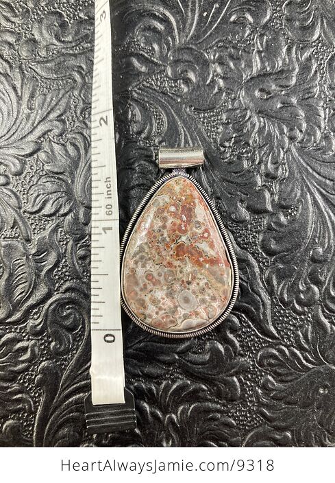 Natural Leopard Skin Jasper Stone Jewelry Crystal Pendant - #LAvmIzofra0-3