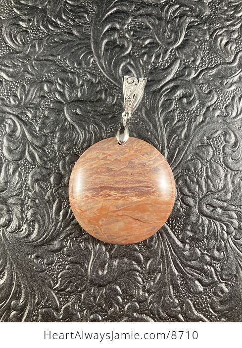Natural Mexican Brecciated Jasper Crystal Stone Pendant Jewelry - #OM5EiTw1q8U-1