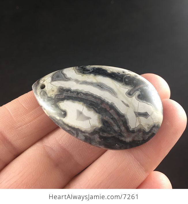 Natural Mexican Crazy Lace Agate Stone Jewelry Pendant - #CDoXbB6MVG8-4